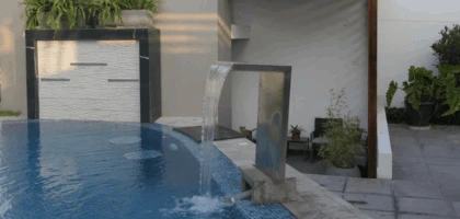 Instalación del Rebose de Acero en La Molina, Lima, Perú